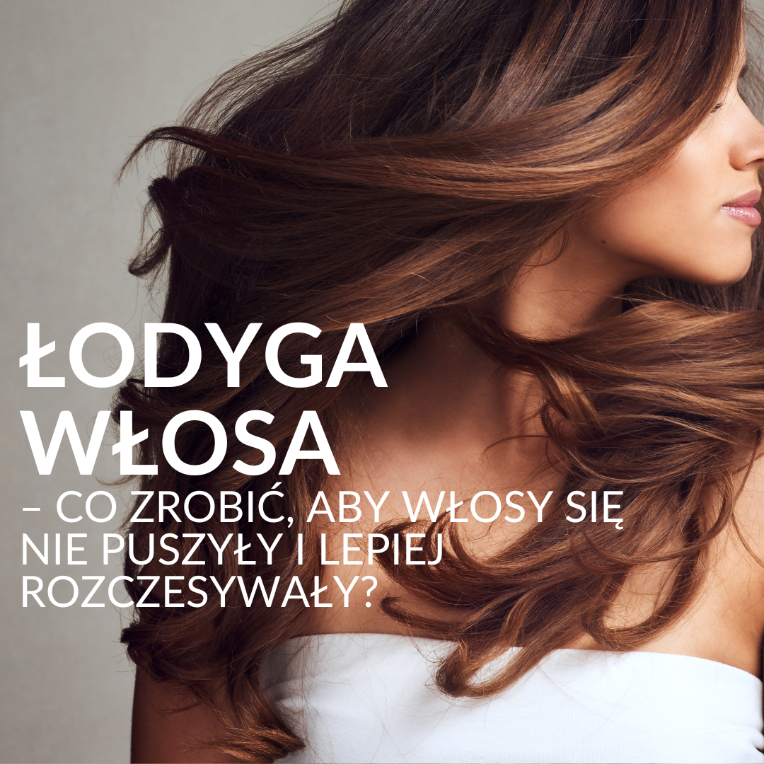 Łodyga włosa – co zrobić, aby włosy się nie puszyły i lepiej rozczesywały?