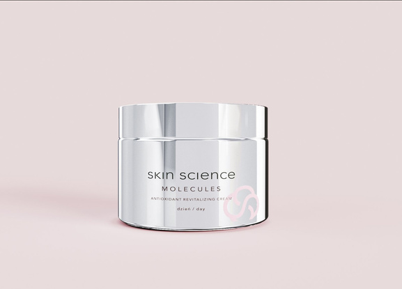 MOLECULES Antyoksydacyjny odmładzający krem na dzień 50g