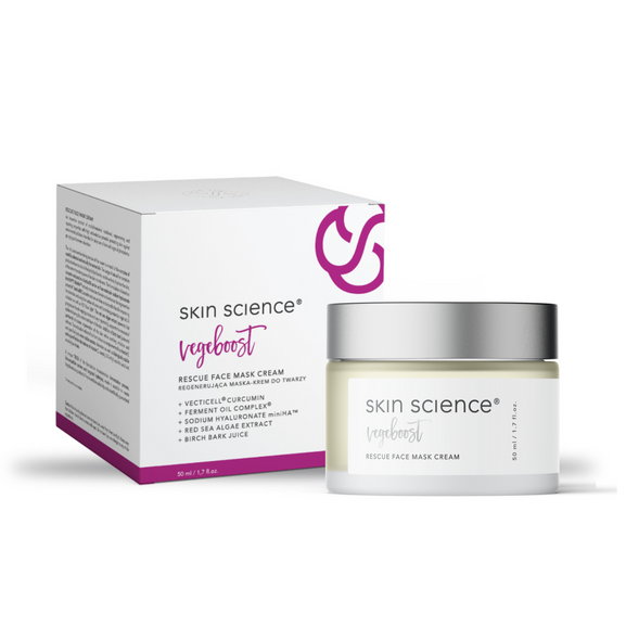 VegeBoost Regenerująca maska-krem do twarzy z kurkuminą 50g